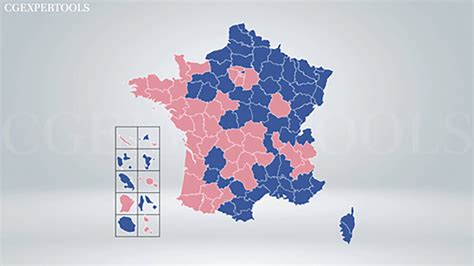 Vizrt France Map - French Presidential Election