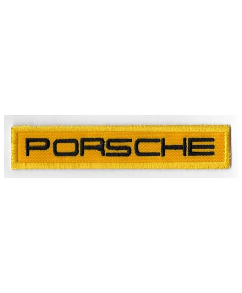 Patch Badge Emblema Bordado Para Coser Mmx Mm Porsche