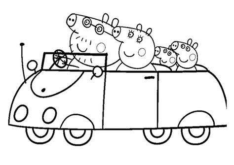 Peppa Pig Coloring Pages And Sheets