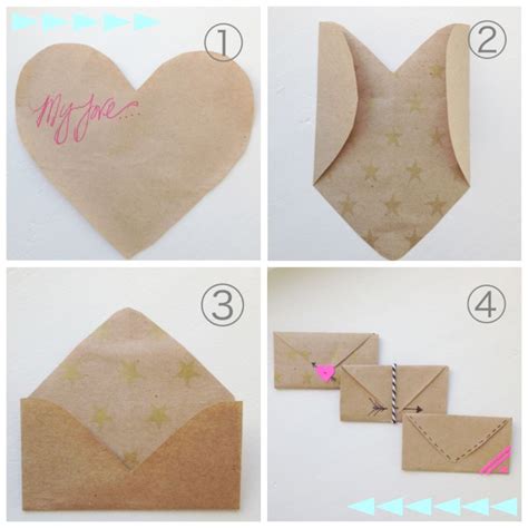 Heart Shaped Envelope Diy Trends This Is Edit