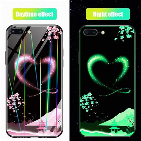 Roc Joan Laser Luminous Case For Apple Iphone Xs Max Xr X 8 7 6 6s Plus