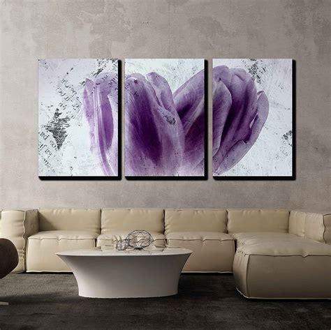 15 Best Collection of Purple Wall Art Canvas