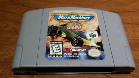 Micro Machines 64 Turbo Nintendo 64 N64 Video Game Micro Machines 64