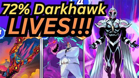 Win Rate Darkhawk Deck Destroys The Blob Marvel Snap Best Decks