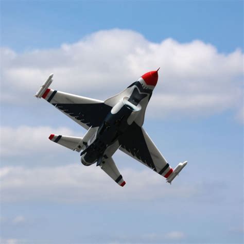 E Flite F 16 Thunderbirds 70mm EDF Jet BNF AS3X SAFE Select