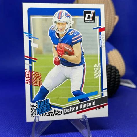 Panini Donruss Recrue Class E Rc Dalton Kincaid Buffalo Bills