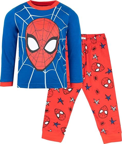 Marvel Juego De Pijamas Ni Os De A A Os Pijama De Spiderman De