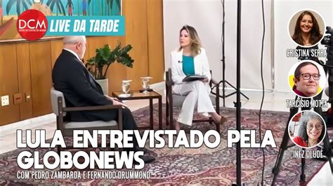 Lula dará 1ª entrevista na GloboNews Torres fica em silêncio durante