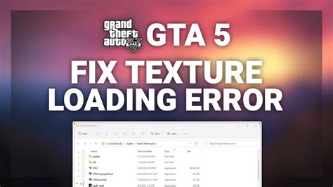 Gta How To Fix Texture Loading In Gta V Complete Guide