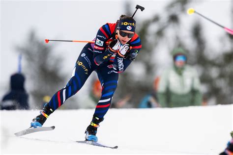 Biathlon Stersund La Liste De D Part Du Relais F Minin X Km