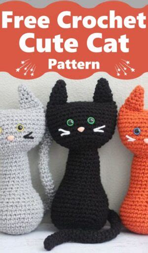 17 Free Crochet Cat Patterns All Crochet Pattern