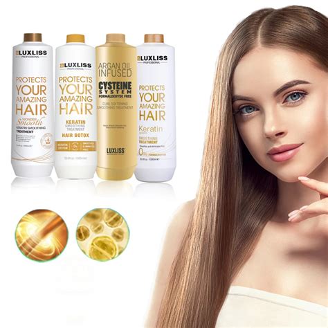 Luxliss Salon Professional Use Brazilian Hydrating Keratin Hair