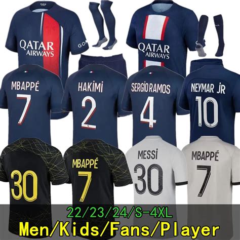 Mejor Precio En A Granel 22 23 24 HAKIMI MBAPPE JOUEUR 30 Maillots De