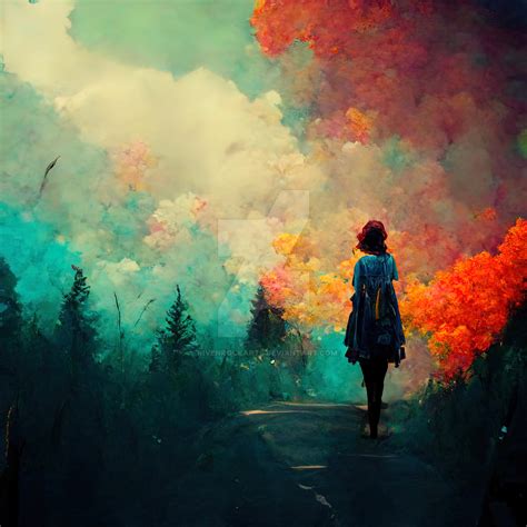 Colorful Walk 08202022 05-gigapixel-art-scale-4 00 by RivenrockArts on ...