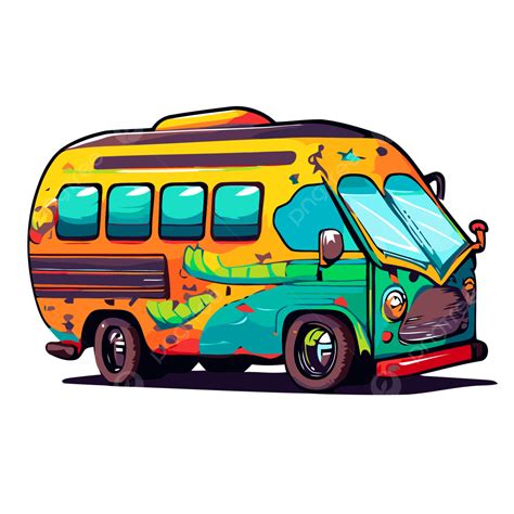 Colorful Bus Png Vector Psd And Clipart With Transparent 56 Off