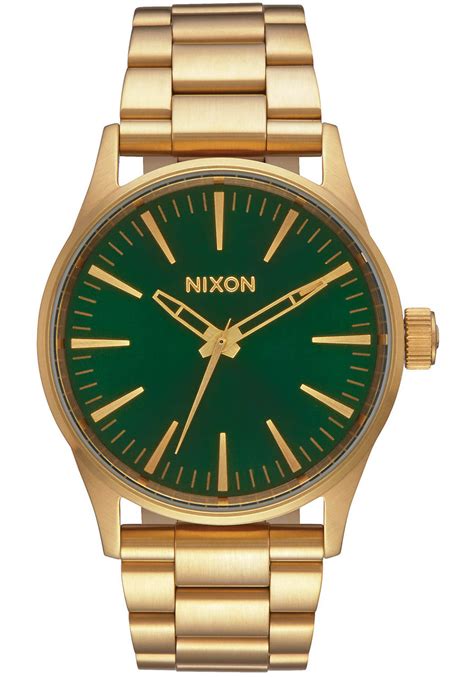 Nixon Sentry 38 Ss Gold Green Sunray