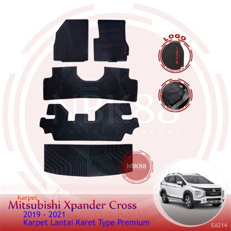 Jual Karpet Karet Mobil XPANDER CROSS 2019 2021 Full Set PREMIUM