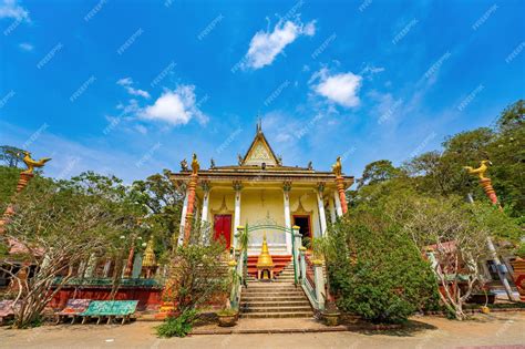 Premium Photo | Travel and landscape concept top view of ancient khmer pagoda architecture the ...