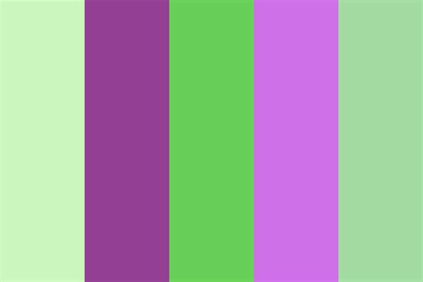 Barney The Dinosaur Color Palette