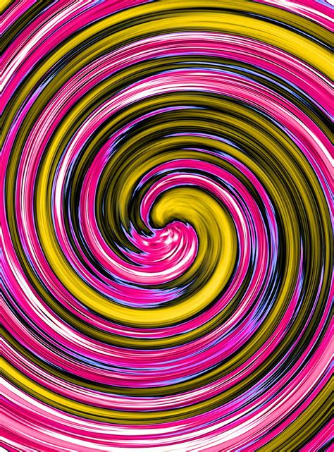 Abstract Multicolored Motley Funnel Spiral Involute Swirling Hd Phone Wallpaper Pxfuel