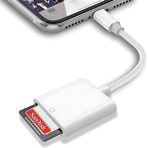 Lecteur De Carte SD Pour IPhone IPad Adaptateur Lightning Pour IPhone