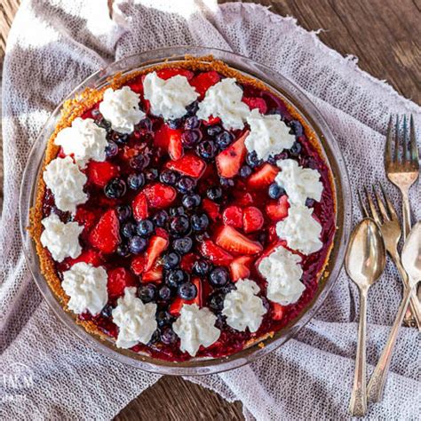 Triple Berry Pie Recipe Open Faced • Longbourn Farm