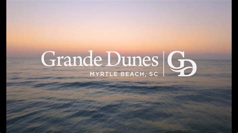 Drone Footage Of Grande Dunes Community Beaches In Myrtle Beach Youtube