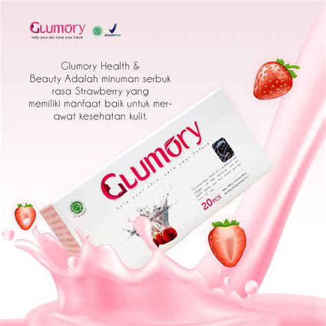 Jual Suplemen Kulit GLUMORY BEAUTY DRINK Isi 20 Sachet Original