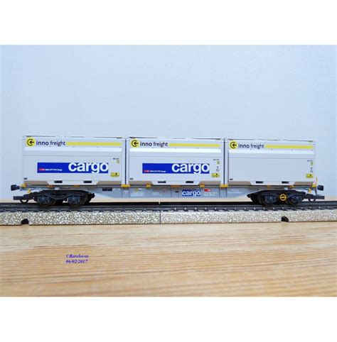 M Rklin Wagon Plat Porte Conteneur Type Sgnss Charg De