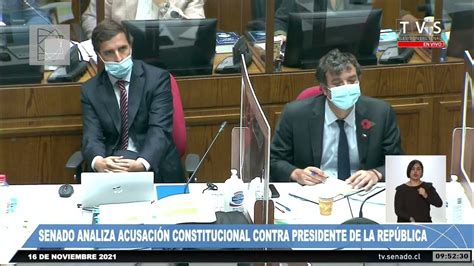 Votación En El Senado De Acusación Constitucional Contra Presidente