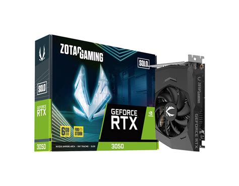 Zotac Gaming Geforce Rtx 3050 Solo 8gb 128bit Gddr6 Zt A30500g 10l Cr Group Online Store