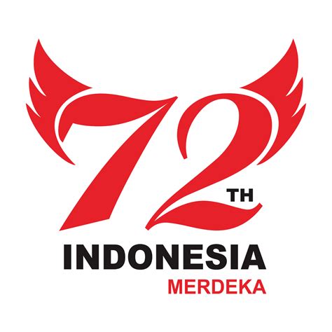 Logo Hut Ri Ke 72 Tahun Dodo Grafis