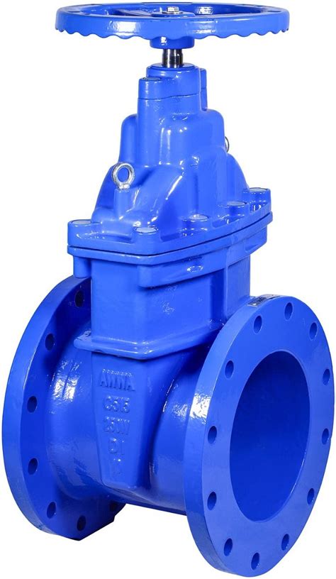 10 Ductile Iron Gate Valve Flg Nrs Resilient Wedge Handwheel Awwa C515 Valveking