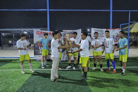 Gardu Ganjar Gelar Fun Match Mini Soccer Bareng Milenial Di Tangsel