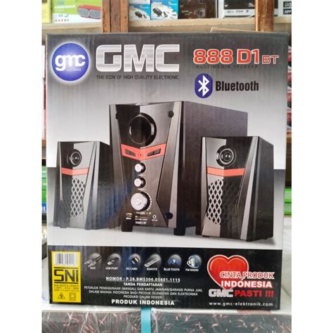 Jual Speaker Portable GMC 888 D1 Shopee Indonesia