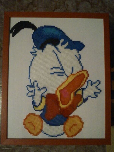 Baby Donald Duck Perler Perlem Nstre M Nster Perler