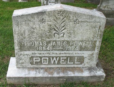 Thomas James Powell 1854 1924 Find A Grave Memorial