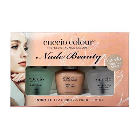 Zestaw Lakierowy Do Paznokci Beauty Nude 1 Cuccio