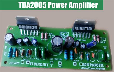 Tda2005 Circuit Diagram