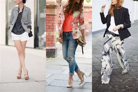 Ideas Para Lucir Un Blazer Estampado Este A O