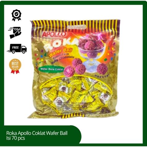 Roka Apollo Chocolate Wafer Ball Contents Pcs Shopee Philippines