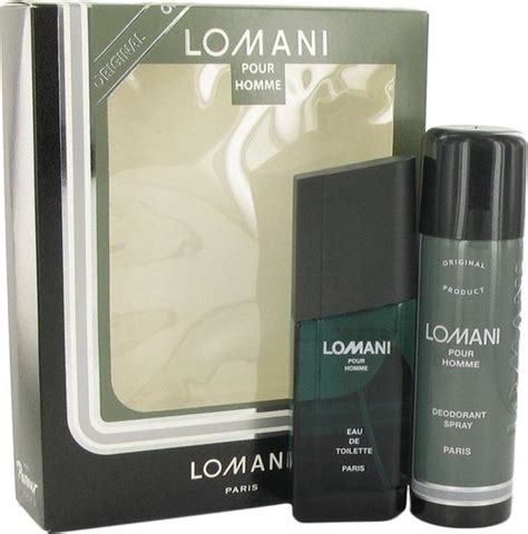 Lomani Pour Homme Gift Set 100 Ml Eau De Toilette Spray 200 Ml