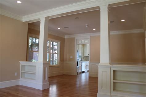 Interior Finish Carpentry Traditional Living Room Boston By