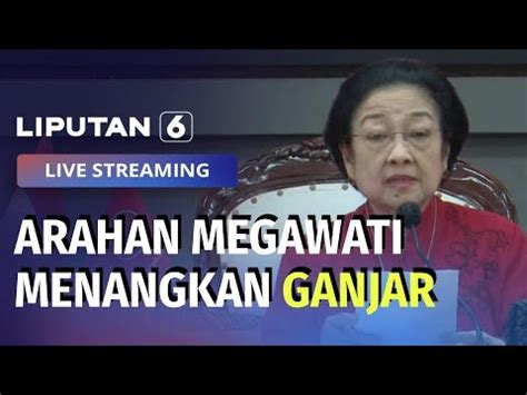 Arahan Megawati Menangkan Ganjar Youtube