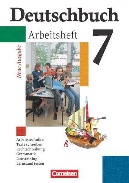 Deutschbuch Gymnasium 7 Schuljahr Arbeitsheft mit Lösungen