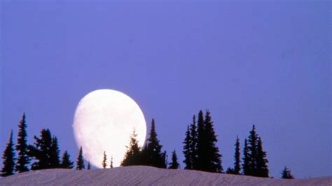 A Full Moon on the Winter Solstice: How Rare Is It? | The Old Farmer's ...