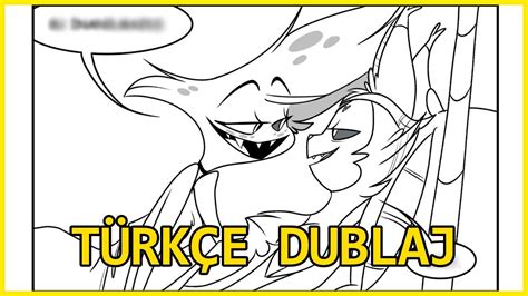 LÜtfen Yapmayin Angel Dust X Husk Hazbin Hotel Comic Dub TÜrkÇe Dublaj Youtube