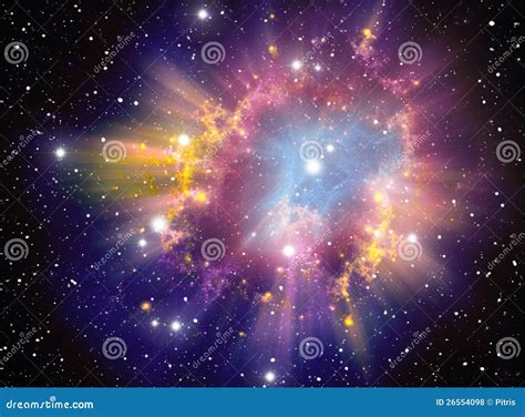 Supernova Explosion Royalty Free Stock Photos - Image: 26554098