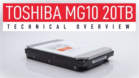 Toshiba MG10 Series 20TB HDD Product Showcase YouTube