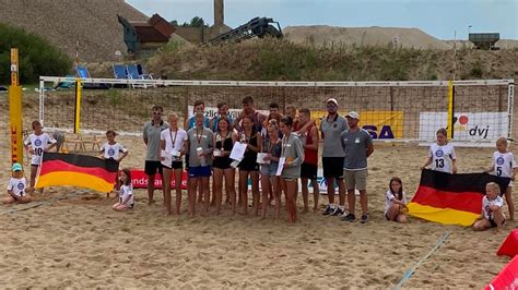 Deutscher Volleyball Verband Jugend U16 DM Beach In Barby